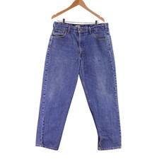 Carhartt B17DST Mens Relaxed Fit Tapered Leg Jeans Dark Stone Blue 38x30