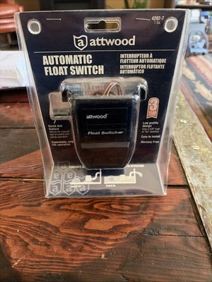 Attwood 4202-7 Automatic Float Switch 12V 24V for Marine Boat Bilge Pump