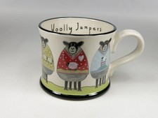 Moorland Pottery Woolly Jumpers Sheep Mug SEE VIDEO