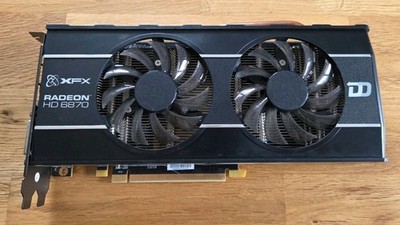 XFX Radeon HD 6870 (1024 MB) (HD-687A-ZDFC) PCIe Grafikkarte