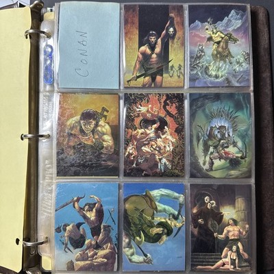 1994 Comic Images Conan the Barbarian All Chromium Series 1 & 2 Complete Sets