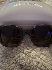 Nine West NW657S Sunglasses Teal/Purple Tortoise 54mm 100 Authentic