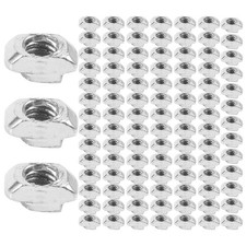 100 Stueck M5 Hammer Nuss Carbon Stahl Aluminium Stecker T Verschluss Schie4613