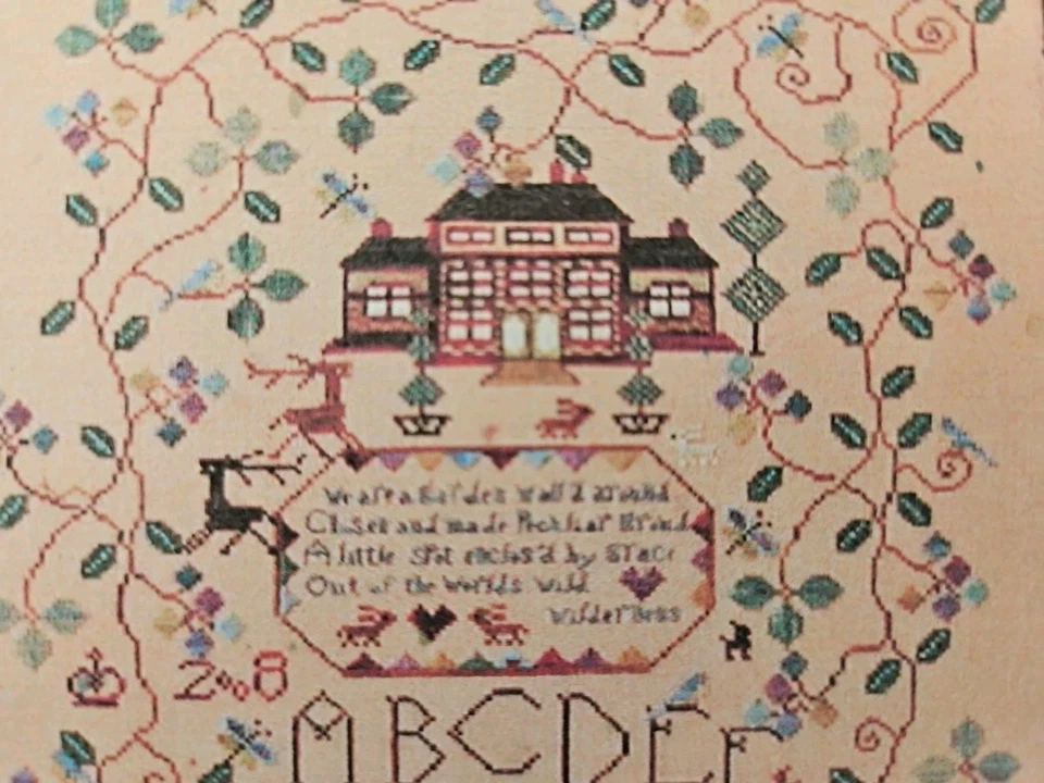 Praiseworthy Stitches BRAMBLE BERRY COTTAGE Counted Cross Stitch Pattern - Image 3 of 4