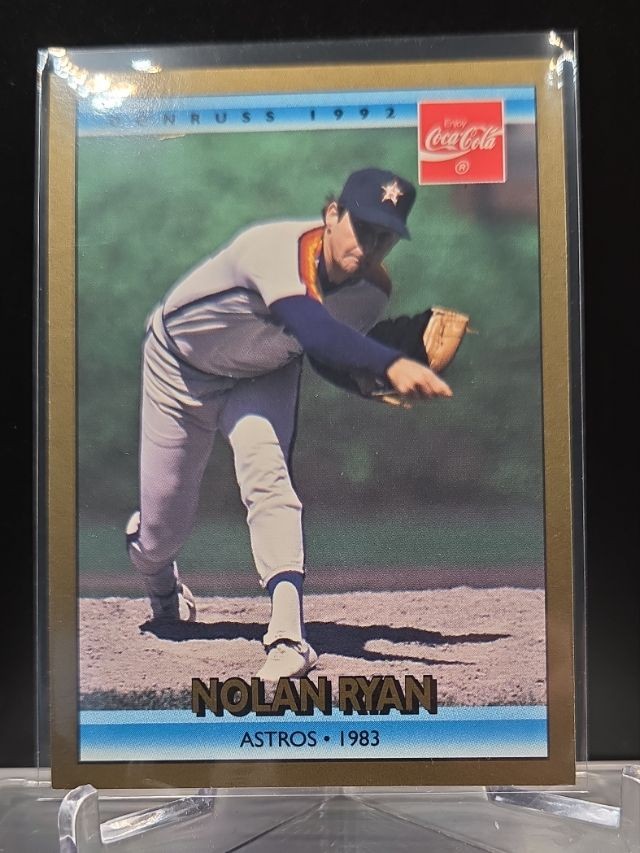 1992 Donruss Coca-Cola Nolan Ryan #17 Nolan Ryan Houston Astros