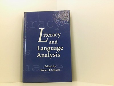 Literacy and Language Analysis: Seminar Entitled ''Literacy: Linguistic and Cogni