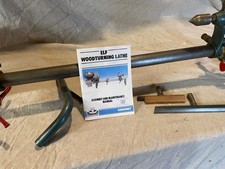 Coronet Elf Wood Lathe Bed with Bowl Turning Accessory