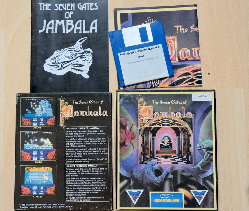 The Seven Gates of Jambala  computer game Commodore Amiga