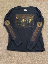 Slipknot Band 2001 Long Sleeve Concert Tee Large