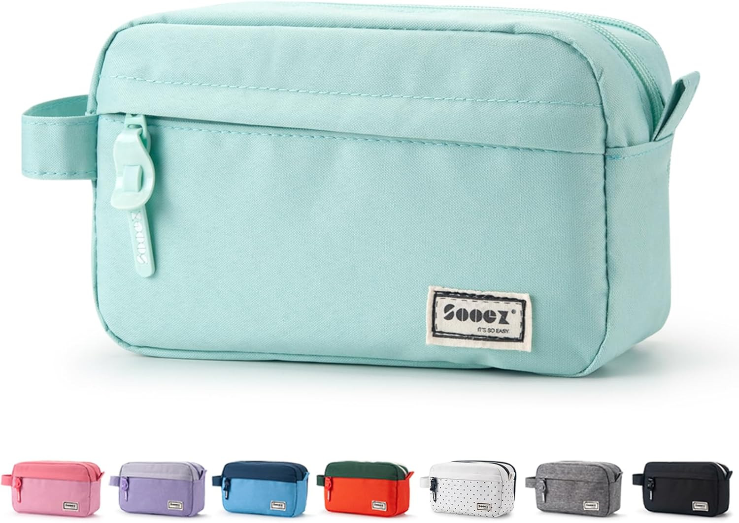 Case, Big Pencil Bag Pouch Box Organizer Pen Case,