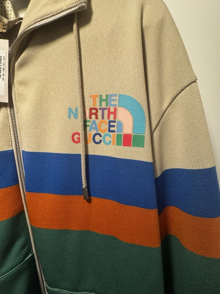 Gucci North Face Hombre Sudadera con Capucha Etiquetada $1980 Foto 2 de 4