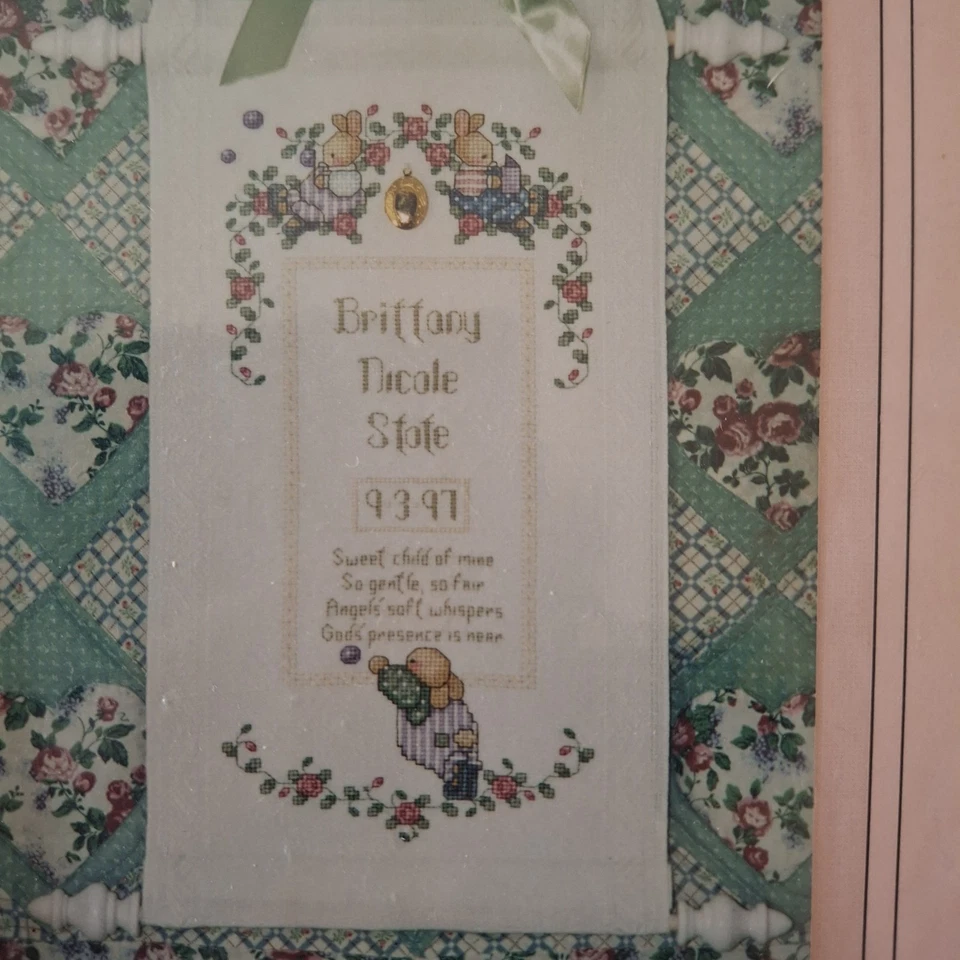 Lorri Birmingham Designs- Sweet Child of Mine Cross Stitch Chart Pack Sealed  - Image 2 of 4