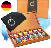 Pinturale Aquarellfarben | Premium Pigmentierung Wasserfarben | 24 GroßE Aquarel