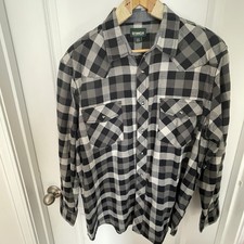Outdoor life gray flannel extra larg