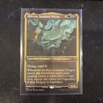 Miirym, Sentinel Wyrm - NM - Magic The Gathering - MTG foil etched!