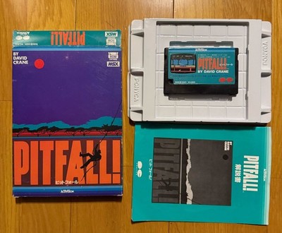 Pitfall I by David Crane MSX Video Game Japan Vintage Activision