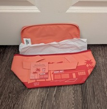 Trader Joe's Mini Insulated Tote Bag Lunch Bag Peach New 