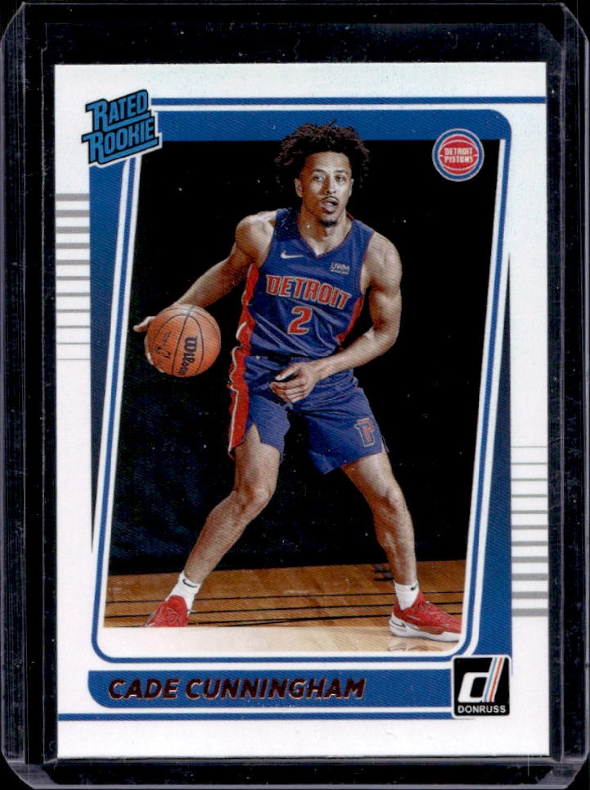 2021-22 Panini Donruss Cade Cunningham Rookie RC #211 Pistons