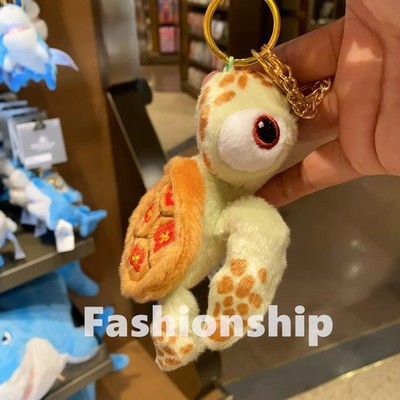 Authentic Shanghai Disney 2025 Finding Nemo Crush Plush Keychain
