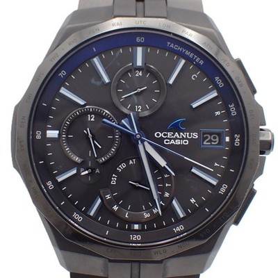 CASIO Oceanus Manta S5000 Series OCW-S5000B-1AJF Solar Powered Radio Herrenuhr