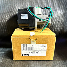 Parker CJ12501 Electric Solenoid Valve 4-Way/2-Position Directional Control