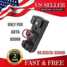 For Hyundai Elantra 2011-15 Black Left Driver Side Master Door Window Switch NEW