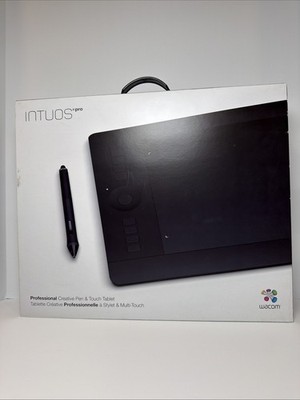 Wacom PTH651 Intuos Pro Pen and Touch Tablet - Black