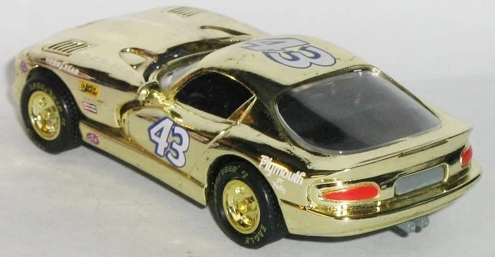 1/64 = LEGEND / RICHARD PETTY / DORADO 1996 DODGE VIPER / Neumático de goma Muscle Car Foto 2 de 4