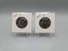 2025 P & D Kennedy Half Dollars BU in flips with plastic seal - Free Delivery