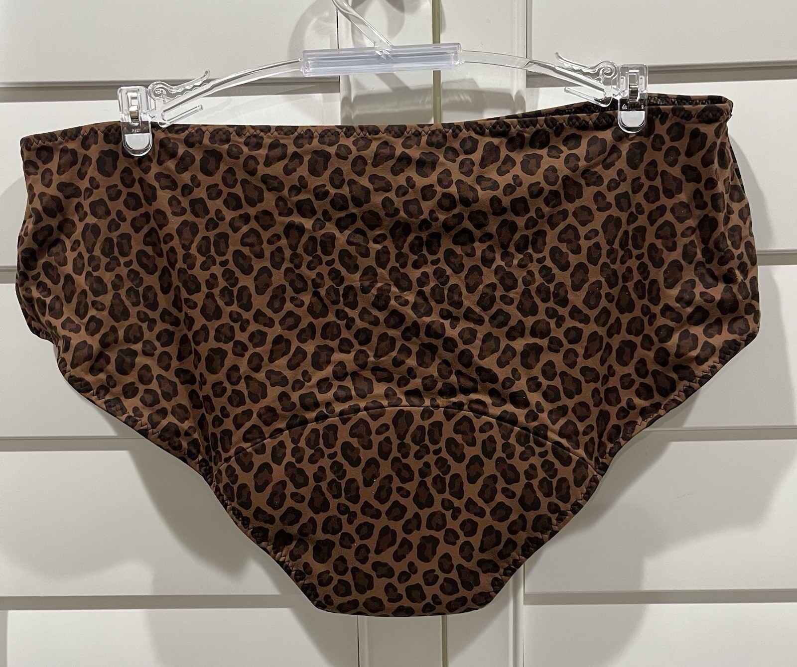 Chantelle Hipster Animal Print Print Period Panty 17P4 Sz XL Nwt $38