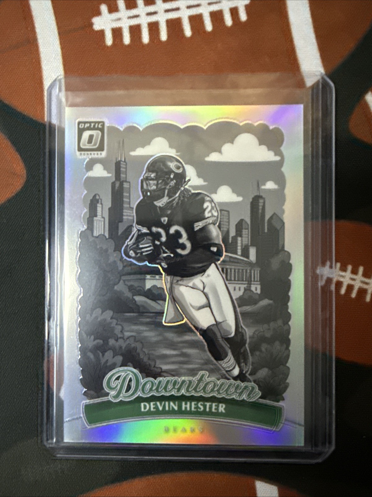 Devin Hester 2025 Panini Donruss Optic Downtown #2 Chicago Bears