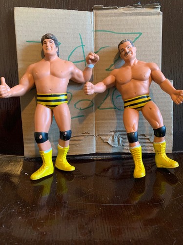 WWF LJN Killer Bees Tag Team Brian Blair & Jim Bru...