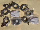 Lot of 9 Used KF25 Clamps Aluminum & Stainless l Very Nice 2 New ones D-37081