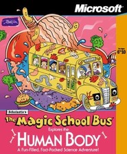 Magic School Bus Explores The Human Body PC MAC CD learn science anatomy game