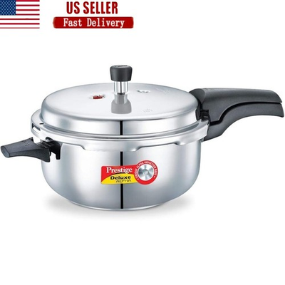 #ad #ad 5L Stainless Steel Pressure Cooker Unique Base Durable Grip Pressure Indicator $83.23