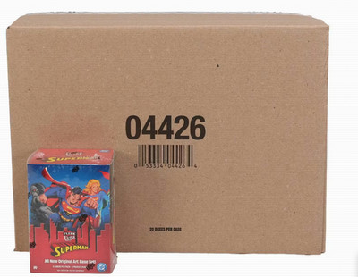 2025 UPPER DECK FLEER ULTRA SUPERMAN 3-PACK BLASTER 20-BOX CASE