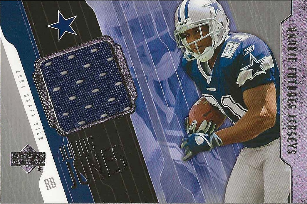 Julius Jones Upper Deck Rookie Futures Jersey #RFJJ Jersey