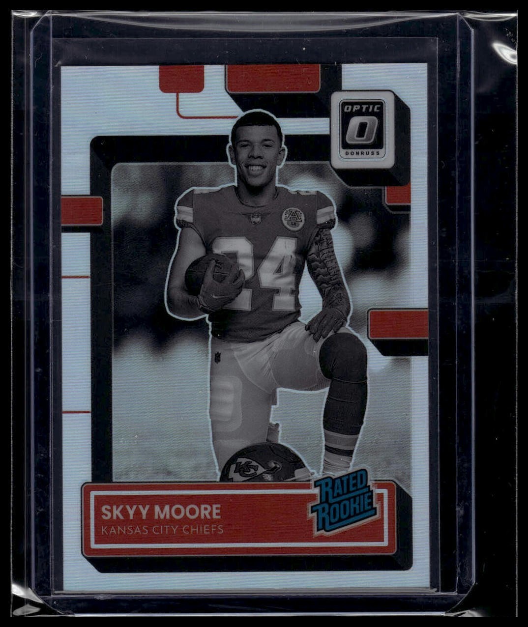 2022 Donruss Optic #224 Skyy Moore Holo Variation