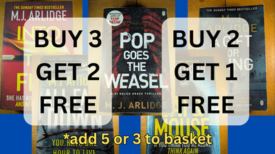 M.J. Arlidge - Build Your Own Book Bundle - Buy 3 Get 2 Free
