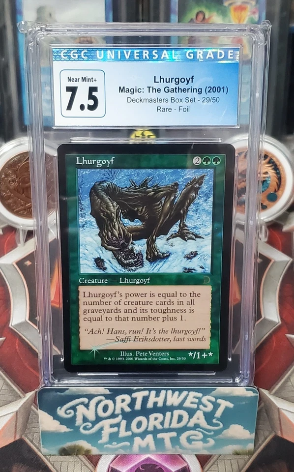 MTG - CGC Graded 4 SLAB Set - Deckmasters Box Set - Garfield vs Finkel 2001 - Image 4 of 4