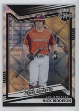 2022 Panini Elite Extra Edition Prime Numbers B 3/51 Nick Biddison #135 0ud4