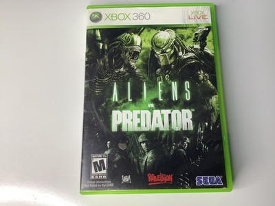 Alien vs Predator (Xbox 360, 2010) CIB TESTED WORKING