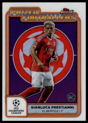 2024-25 Finest UEFA Club - Prized Footballers Gianluca Prestianni #PF-21