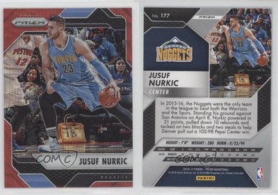 2016-17 Panini Prizm Ruby Wave Prizm Jusuf Nurkic #177