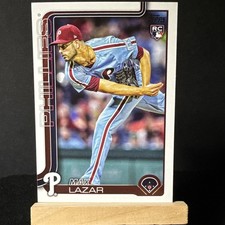 Topps Max Lazar #US194 Phillies Rookie Baseball Card MLB 2025 Update