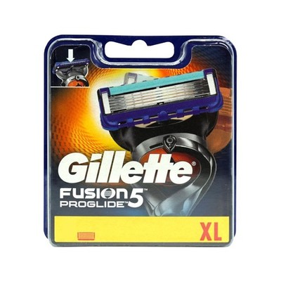 8x Rasierklingen für Gillette Fusion 5 ProGlide Edelstahl-Klingen Ersatzkopf