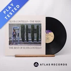 Elvis Costello The Man Damont Misprint LP Vinyl Record FIEND 52 - EX/VG+