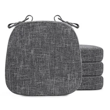 Thickened 2.5" Dining Chair Cushions, Soft Blended High Density Support Foam ...