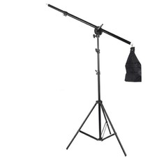 Konseen Boom Arm And 2M Light Stand For Photography Lighting, Softbox, Strobe,