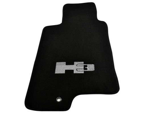 Black Floor Mats For Hummer H3 Tailored Carpets With H3 Emblem 2005-2010 - 第 9/10 張圖片